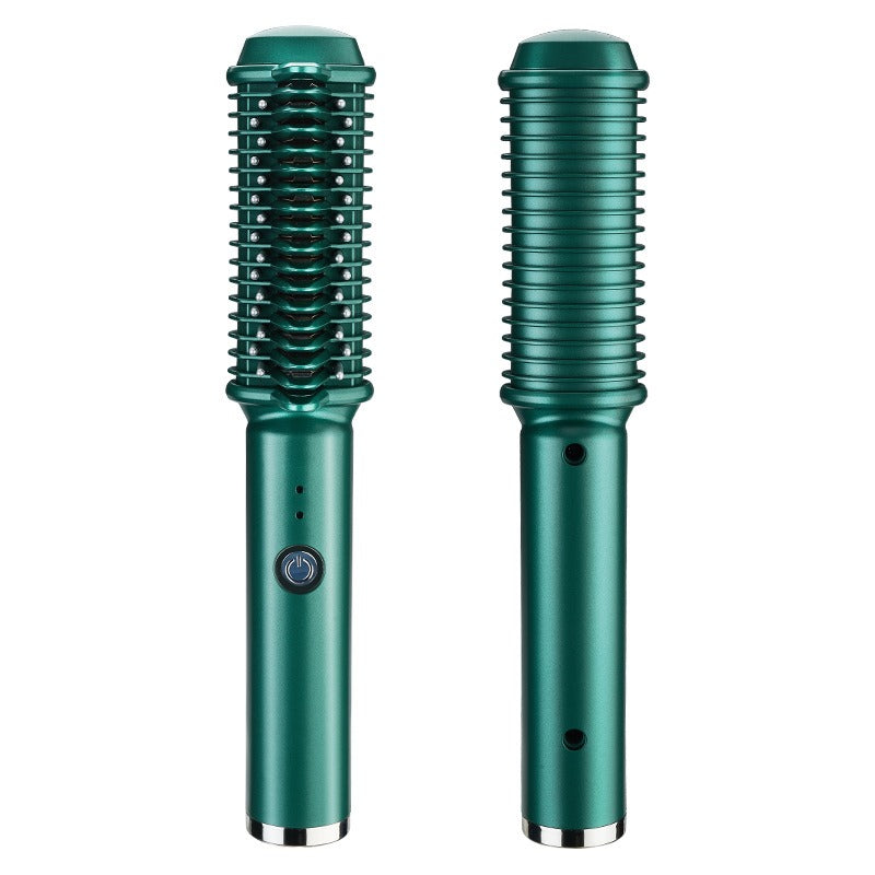 USB Wireless Straight Comb for Curling & Straightening